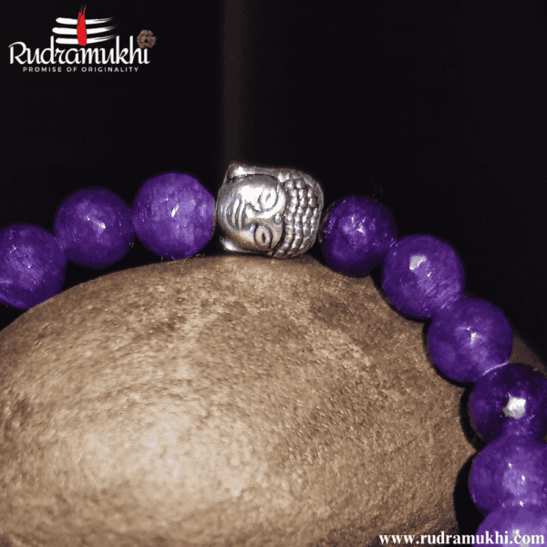Purple Amethyst Bracelet (Stone of Peace & Wisdom) - Image 2