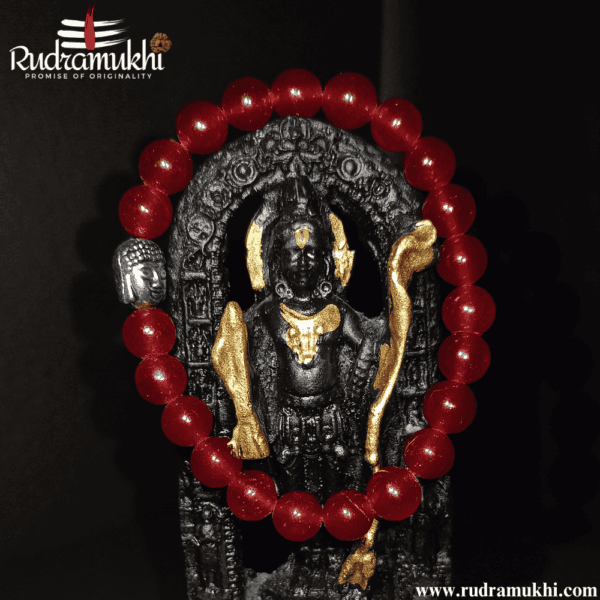 Carnelian Red Bracelet (Stone of Motivation & Courage) - Image 2