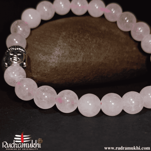 Azeztulite Natural White Bracelet (Stone of Spiritual Ascension) - Image 2