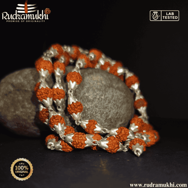 silver-rudraksha-mala